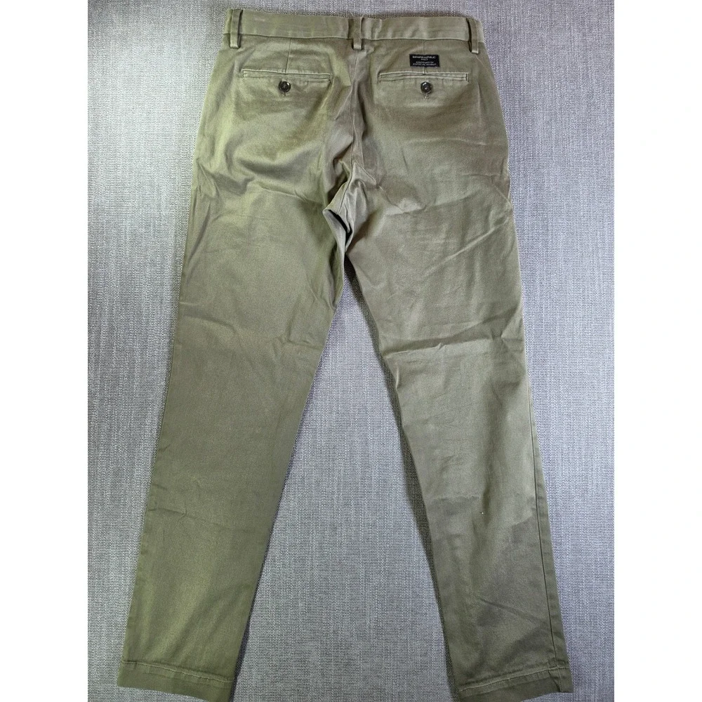 Banana Republic Pants‎ Mens 30/32 Agave Green Mason Athletic Tapered Stretch